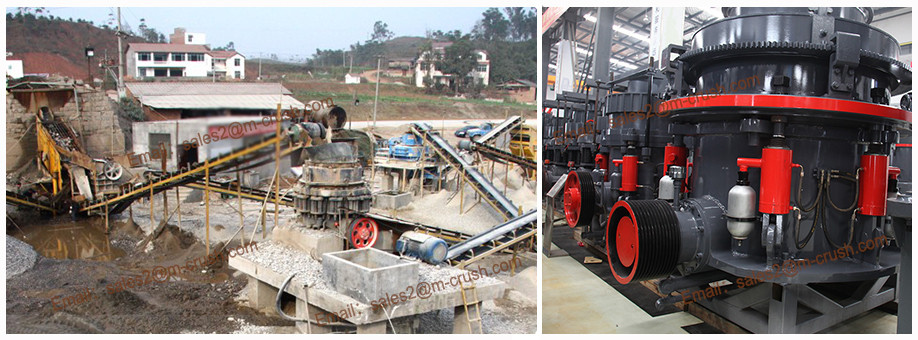 Mobile cone crusher plant/construction waste cone crusher